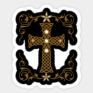 The celtic cross Sticker